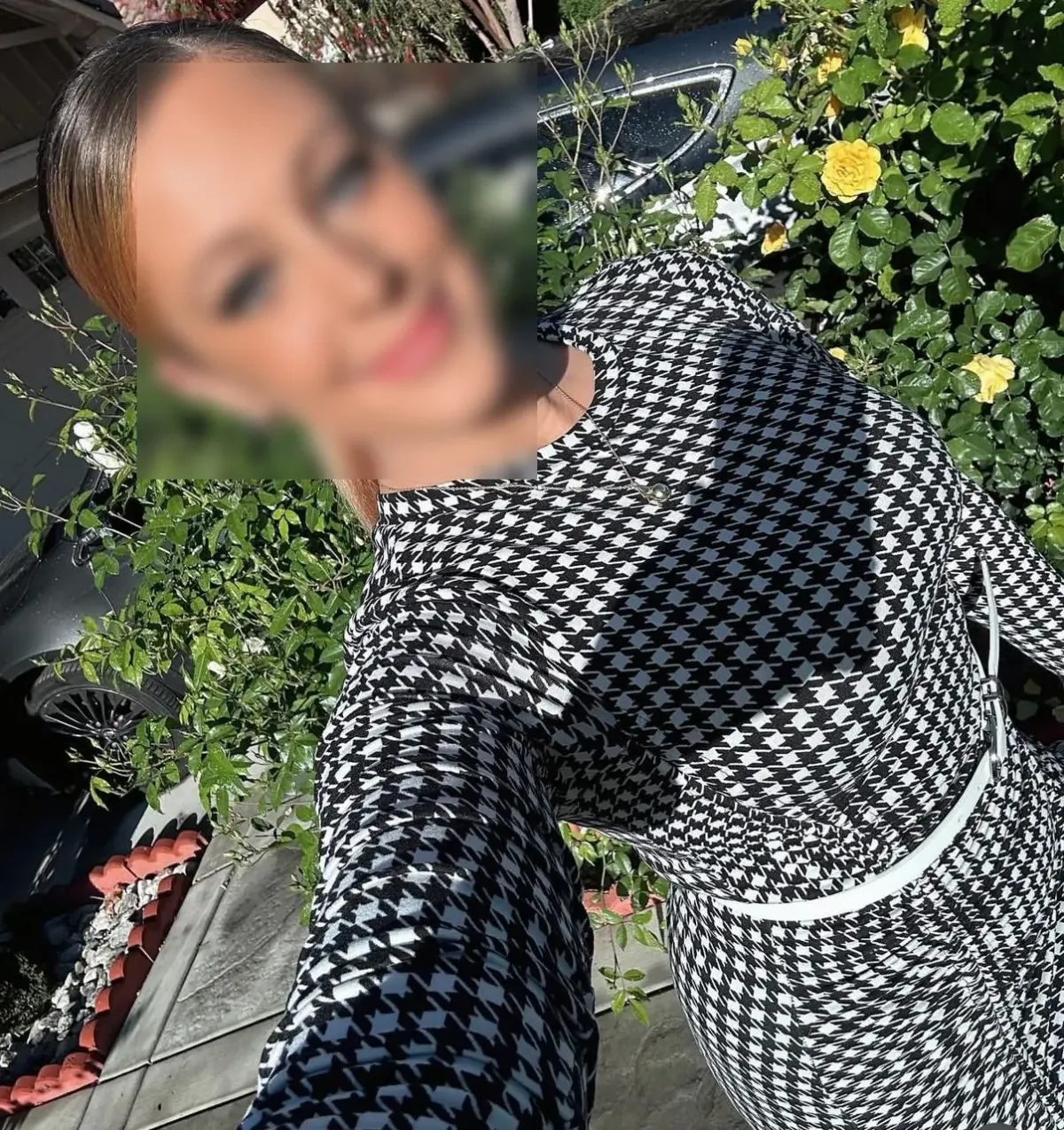Portrait image with partially readable text for a UK fetish dating site guide